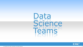Building Data Science Teams | PDF