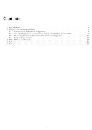 Gain Scheduling (GS) | PDF