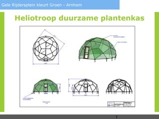 1
Gele Rijdersplein kleurt Groen - Arnhem
Heliotroop duurzame plantenkas
 