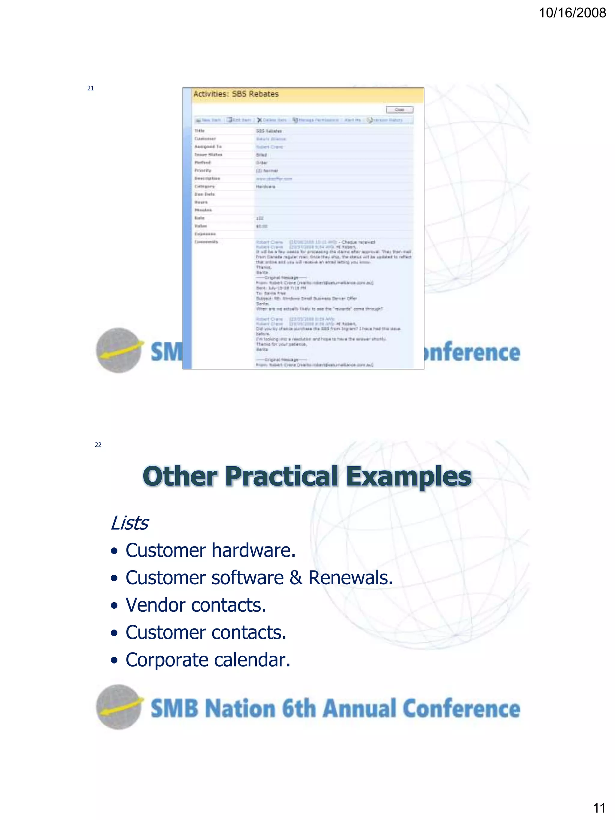 Utilizing SharePoint to Improve your business