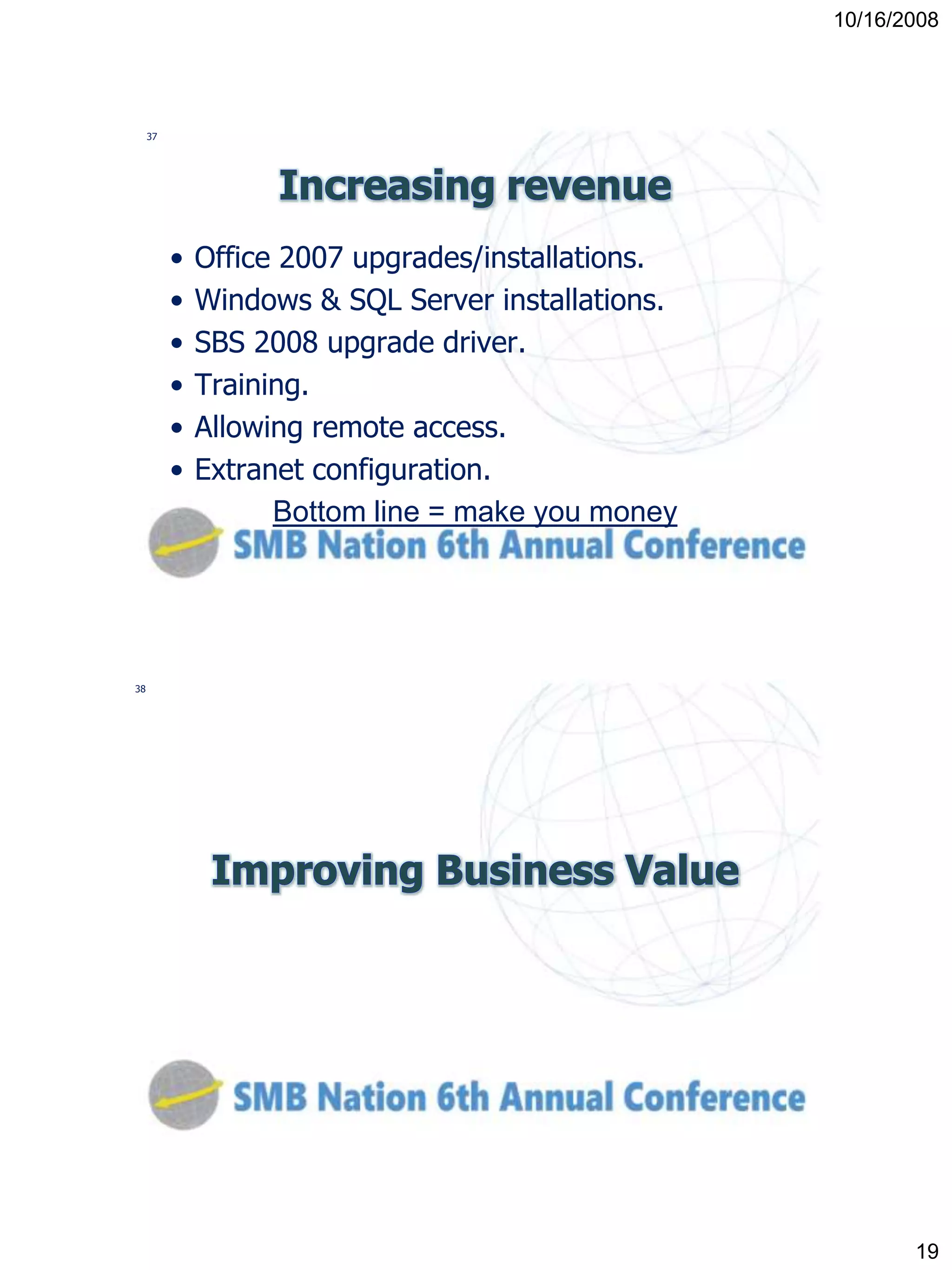 Utilizing SharePoint to Improve your business