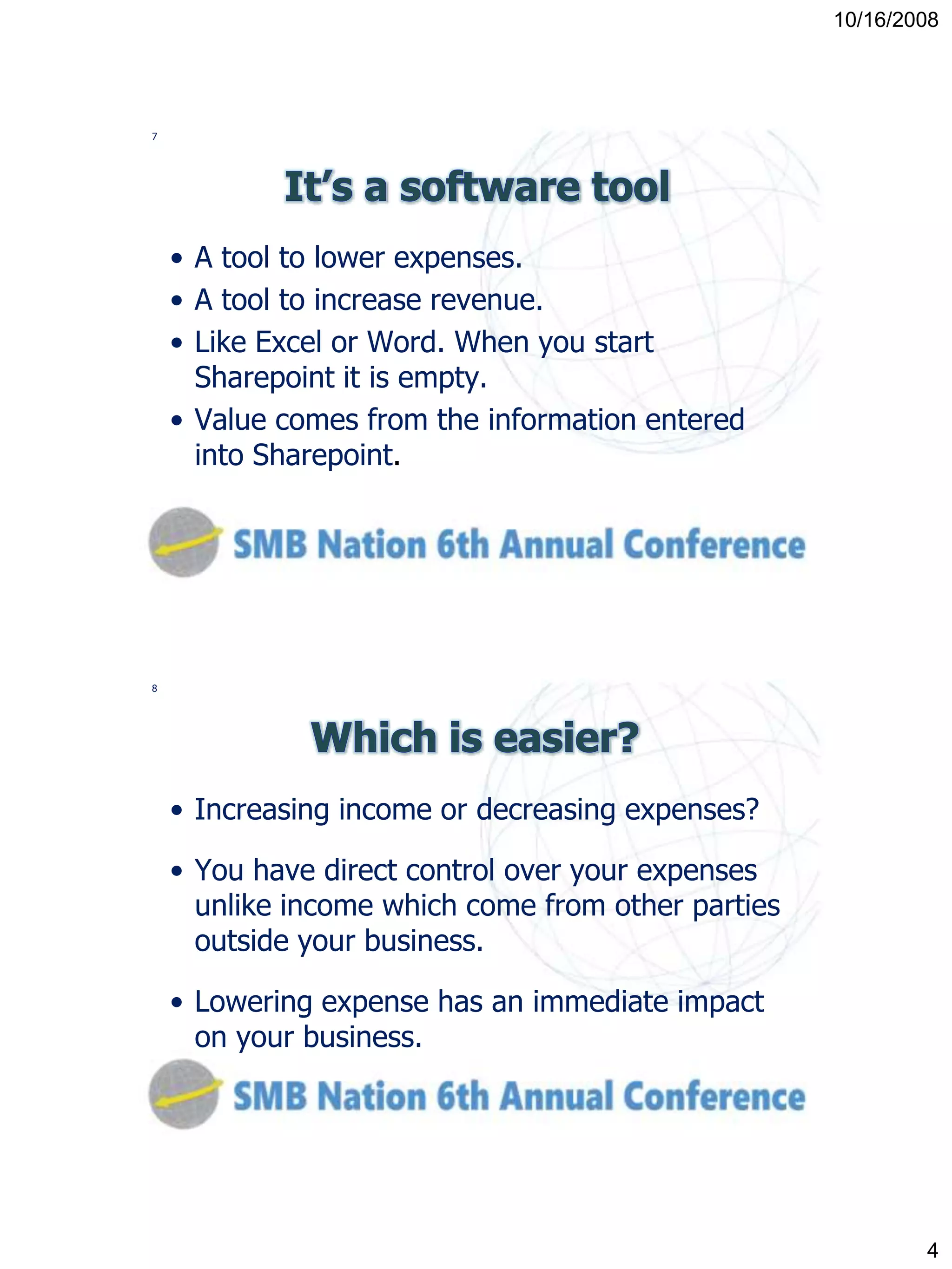 Utilizing SharePoint to Improve your business