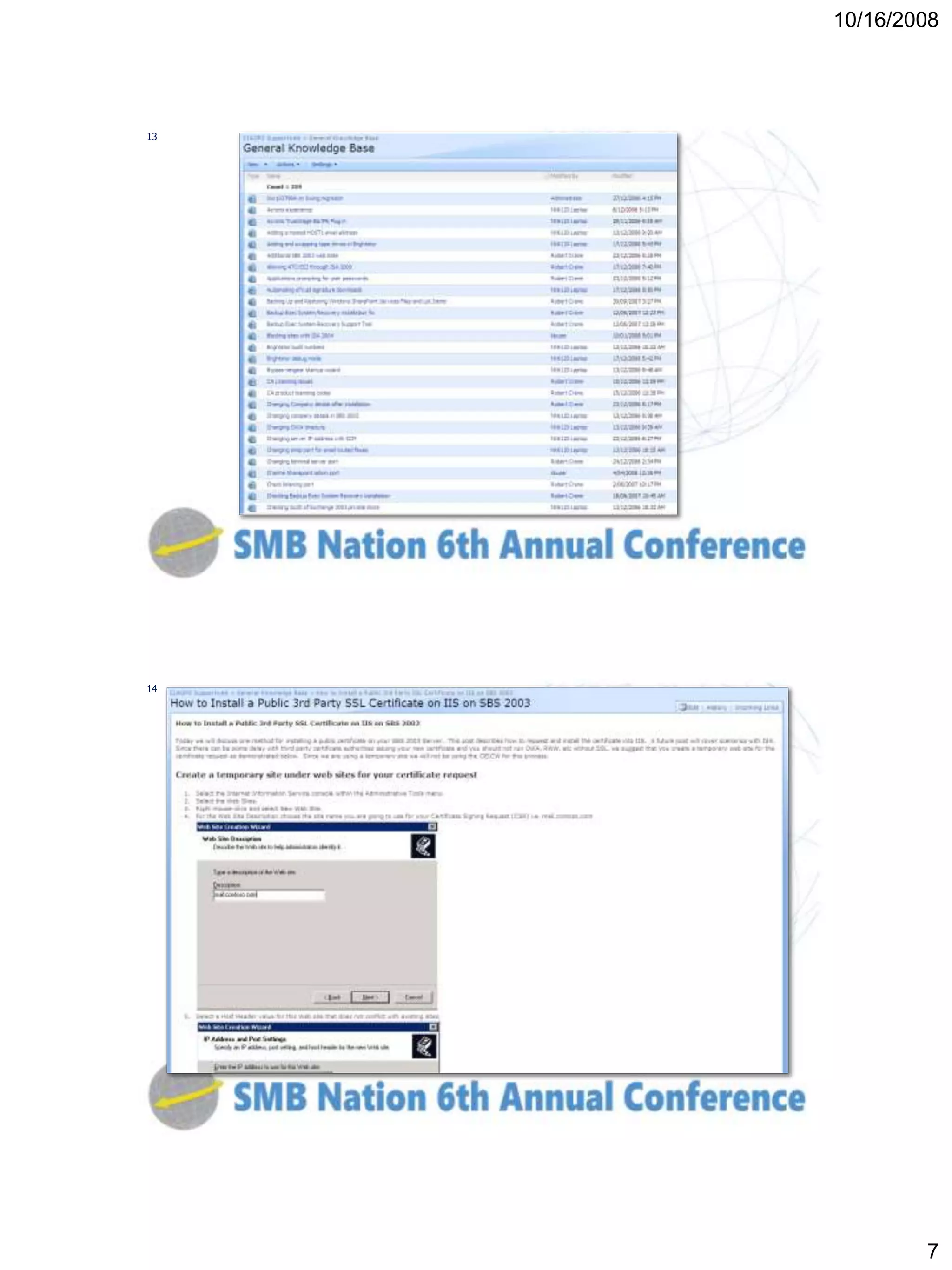Utilizing SharePoint to Improve your business