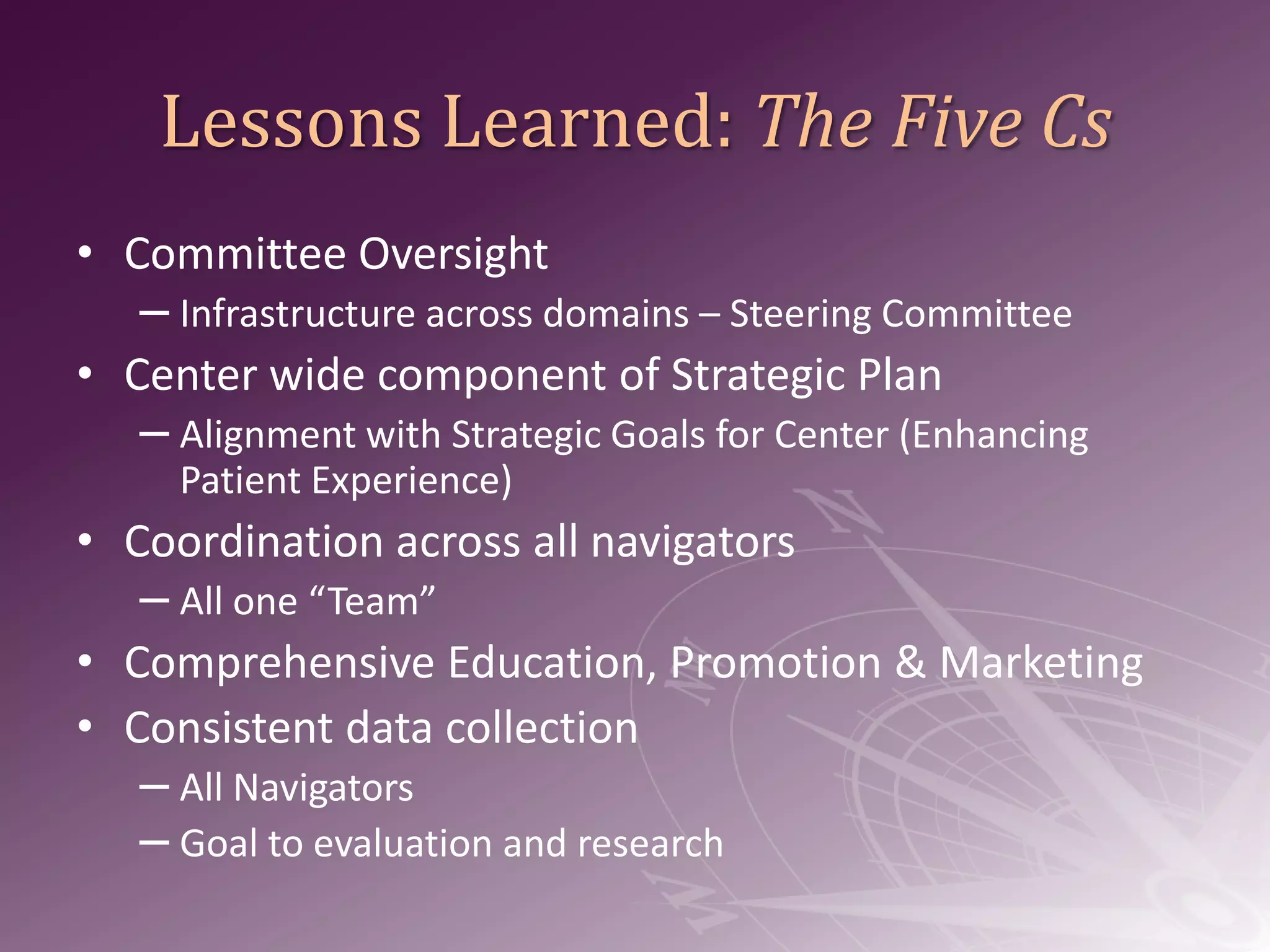 OutcomeClinical Navigation