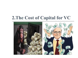 2.The Cost of Capital for VC
 