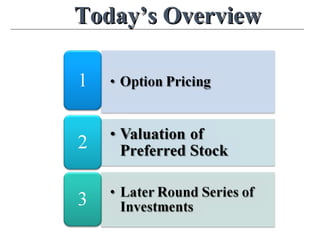 Today’s OverviewToday’s Overview
 