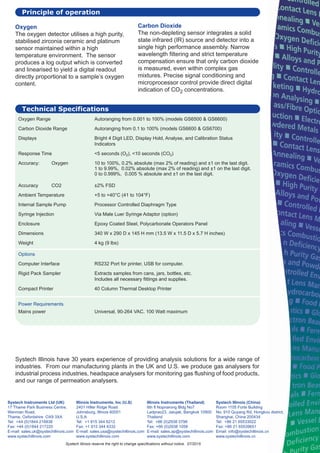 Gs6000 Headspace Analysers | PDF