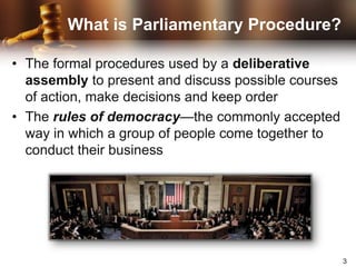 Robert's Rules of Order | PPTX