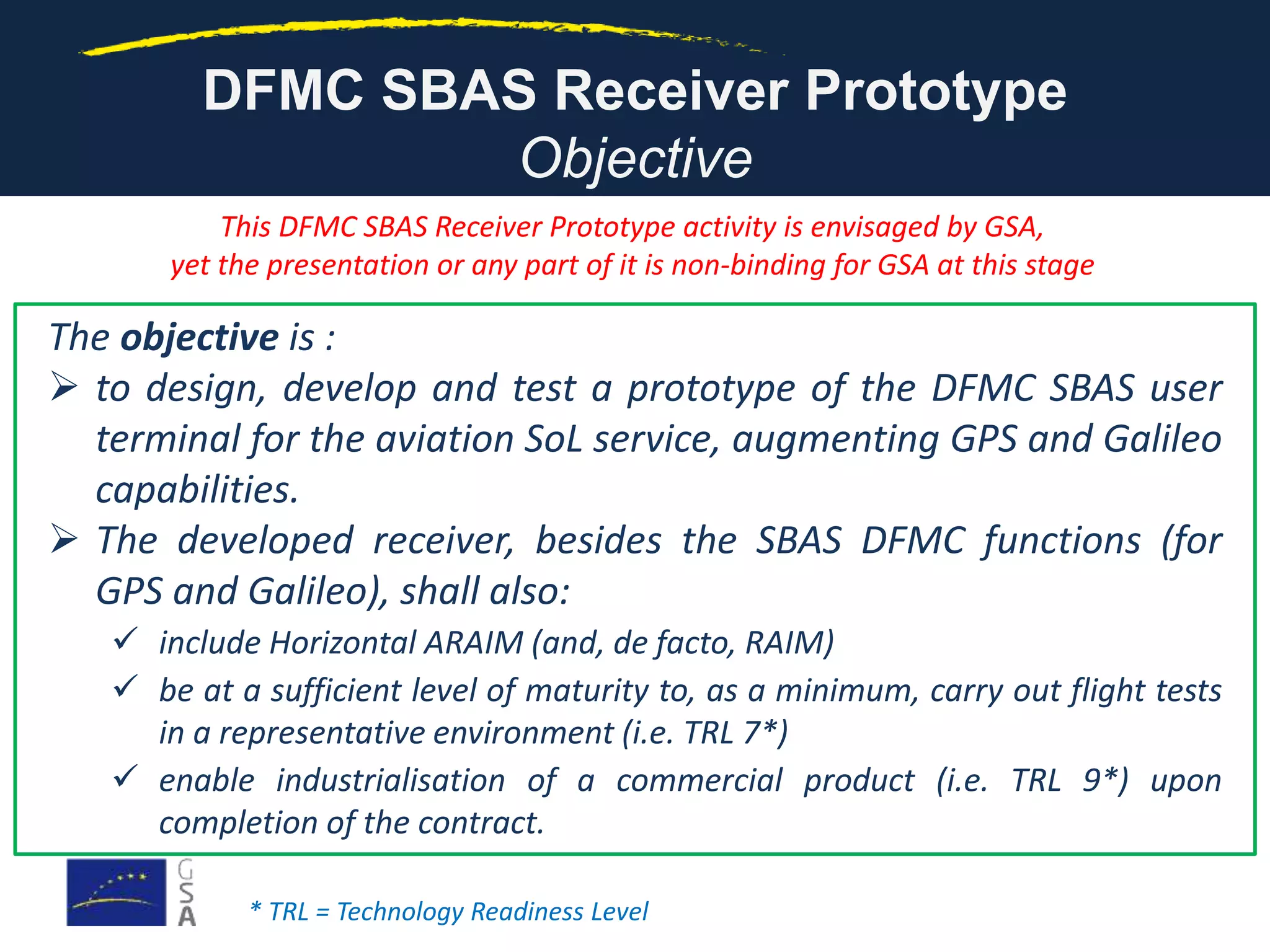 DFMC SBAS Receiver Development | PPTX