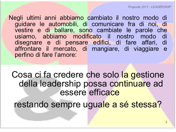 Gsa Leadership Strategica 2011