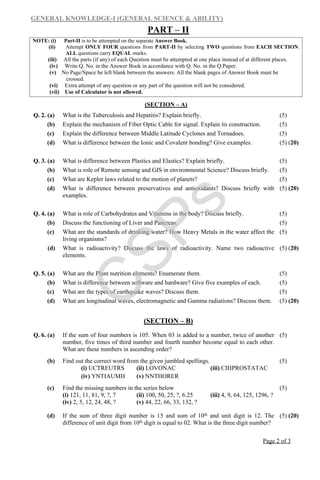 GSA-Past-Papers-2010-2024-2.pdf CSS examination | PDF