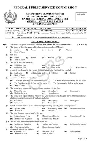 GSA-Past-Papers-2010-2024-2.pdf CSS examination | PDF