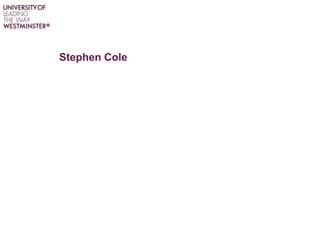 Stephen Cole
 
