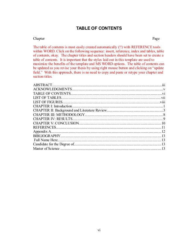 literature review table template