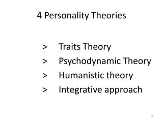 EnvironmentCulture in which one  is raised, early conditioning, the norms among our family, friends, social groups, and other influences we experience.Both heredity and environment are important. Heredity sets the parameters or outer limits, but an individual’s full potential will be determined by how well he or she adjusts tot eh demands and requirements of the environment.11