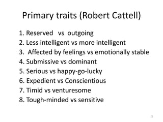 Sensing vs. Intuitive (S or N)