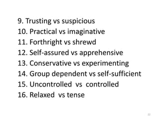 Thinking vs. Feeling (T or F)