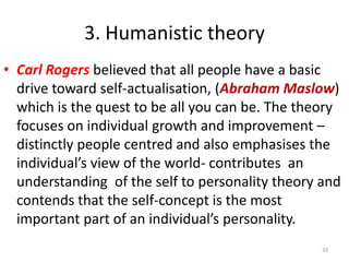 Openness to experience – range of interests and fascination with novelty., imagination, artistic sensitivity, cultured, curiosity, and creativity. Those at the other end are conventional and find comfort  in the familiar.- practical with narrow interests.29