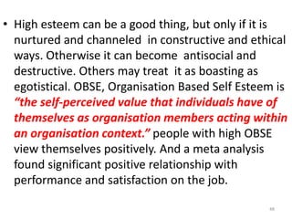 Emotions distract for othersMachiavellianismNamed after NiccoloMachiavalli – 16th century – how to gain and use power. “If it works, use it” – consistent with high-Mach perspective. High-Machs manipulate more, are persuaded less, and persuade others. They flourish			- when they interact face-to-face with others rather than indirectly,			- when there are minimum rules, and			-  when emotional involvement with details irrelevant to winning will distract low-Machs.43