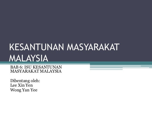 isu kesantunan masyarakat malaysia