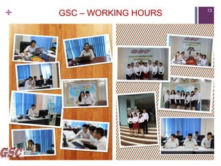 + GSC – WORKING HOURS 13
 