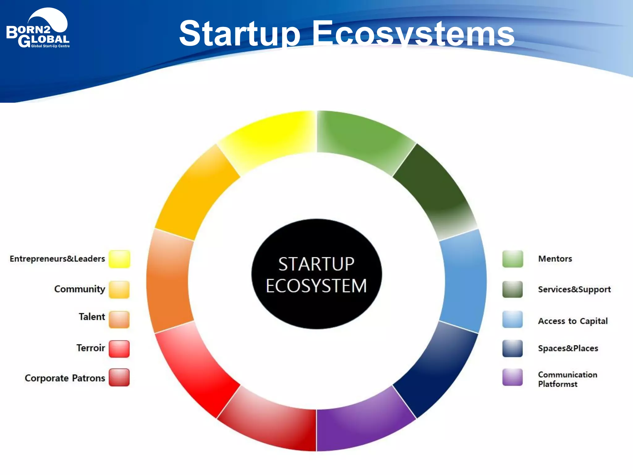 Startup Ecosystems
 