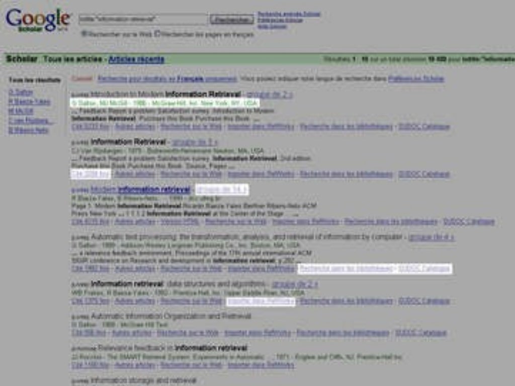 Google Scholar  un moteur de recherche pour l'information scientifiq…