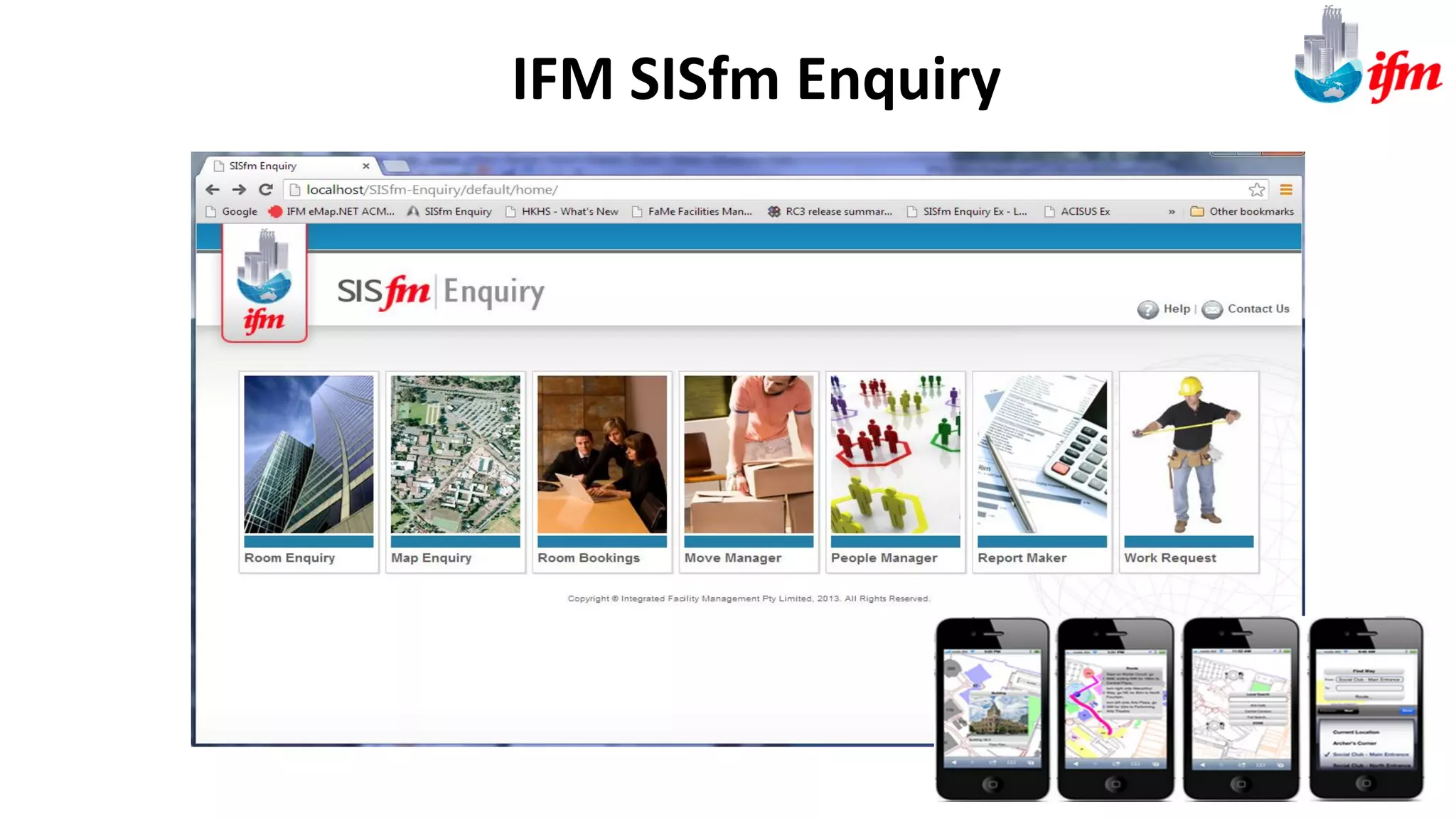 IFM SISfm Enquiry
 