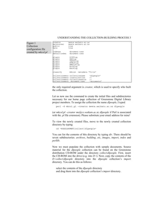 Textplug GREENSTONE DIGITAL LIBRARY DEVELOPER’S GUIDE | PDF