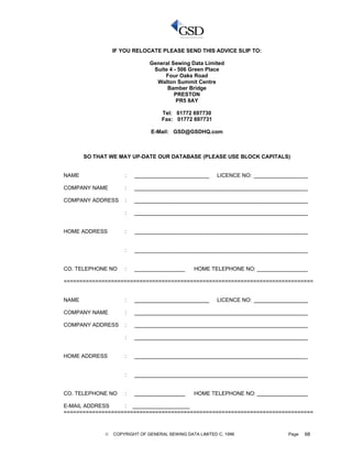 Gsdf Ice Card Form.pdf GSD Manual For Students | PDF
