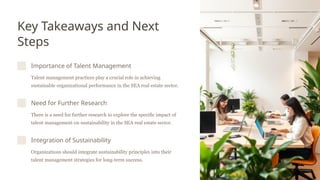 The Impact of Talent Management on Sustainable Organizational ...