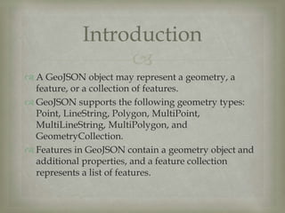 Geojson | PPTX