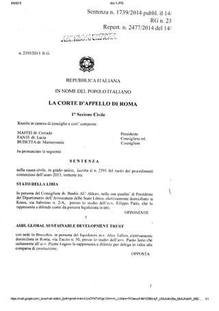 Rechtszaak voor vzw van prins Laurent in Italië