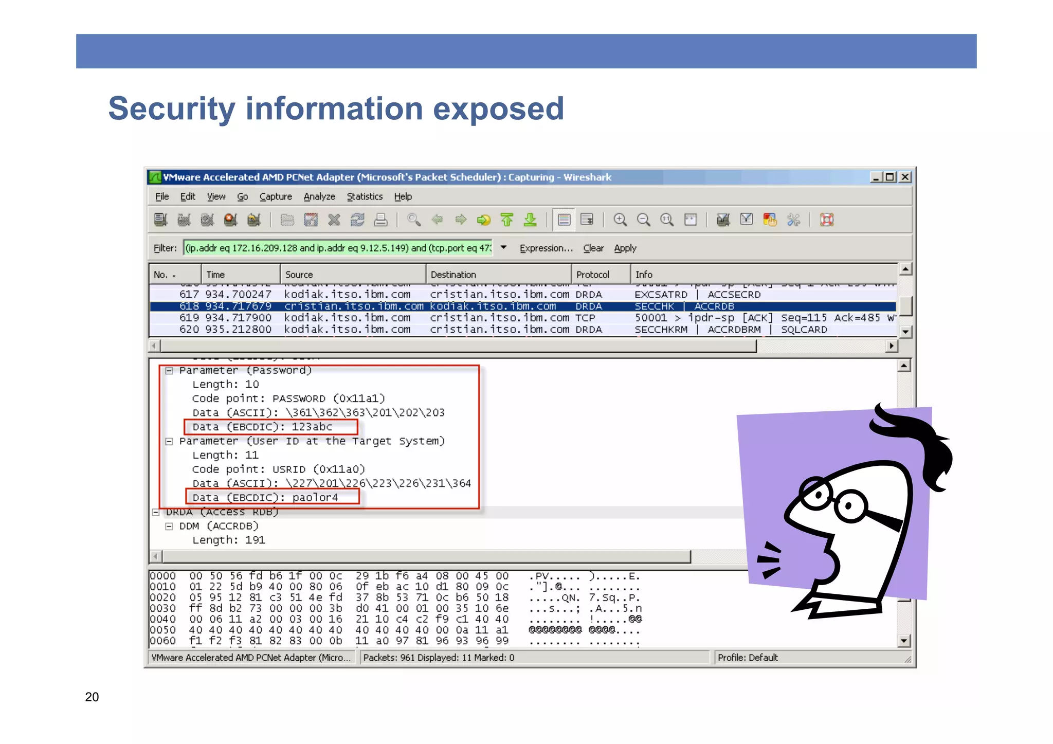 Security information exposed




20
 