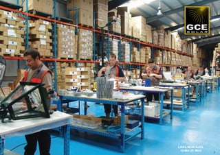 LINEA MONTAJES
  GAMA DE MDA
                 7
 