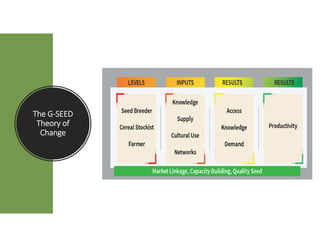 Culture, choice and action in legume seeds systems in East and North Uganda