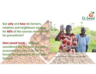 Culture, choice and action in legume seeds systems in East and North Uganda