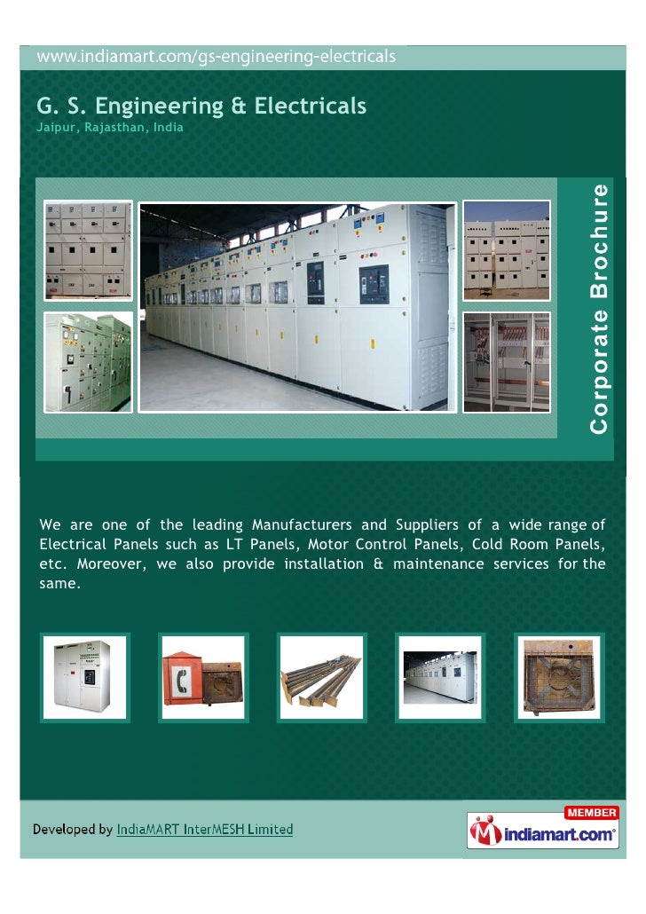 G. S. Engineering & Electricals, Jaipur, Electrical Panels