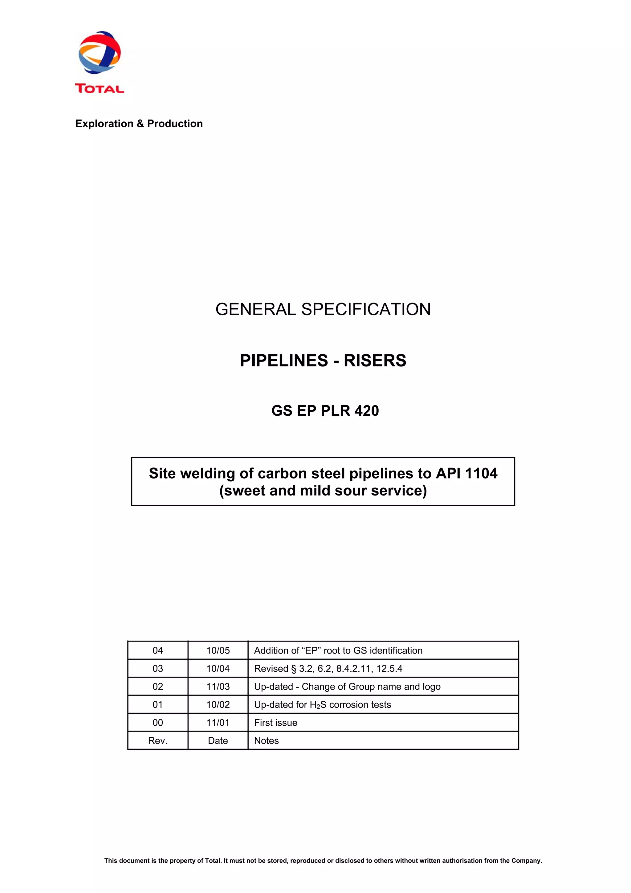 GS EP PLR 420 | PDF