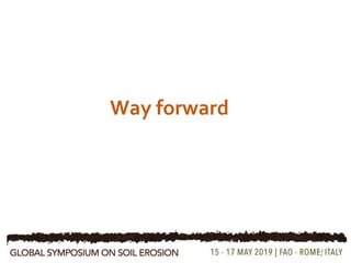 Way forward
14
 