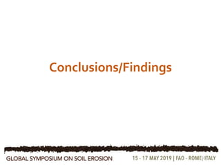 Conclusions/Findings
5
 