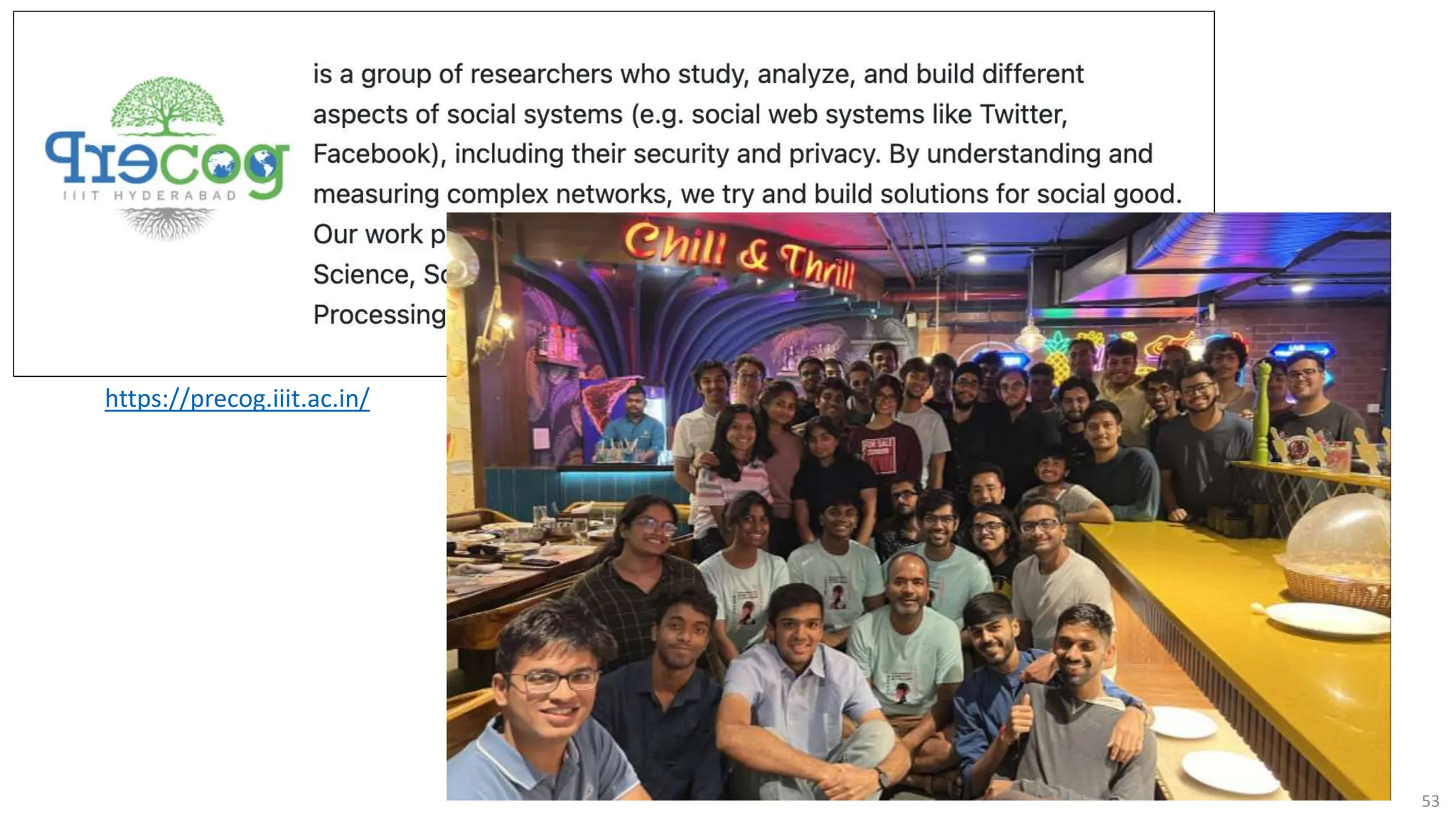 53
https://precog.iiit.ac.in/
 