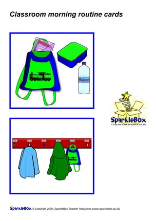 Class Routine Card Class routines 2 | PDF