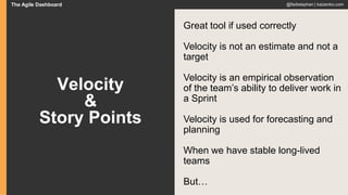 The Agile Dashboard | PPTX