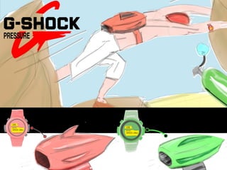 G-Shock 3D Branding Exercise