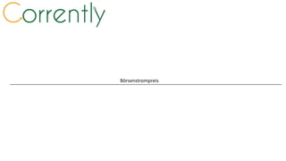 Börsenstrompreis
 