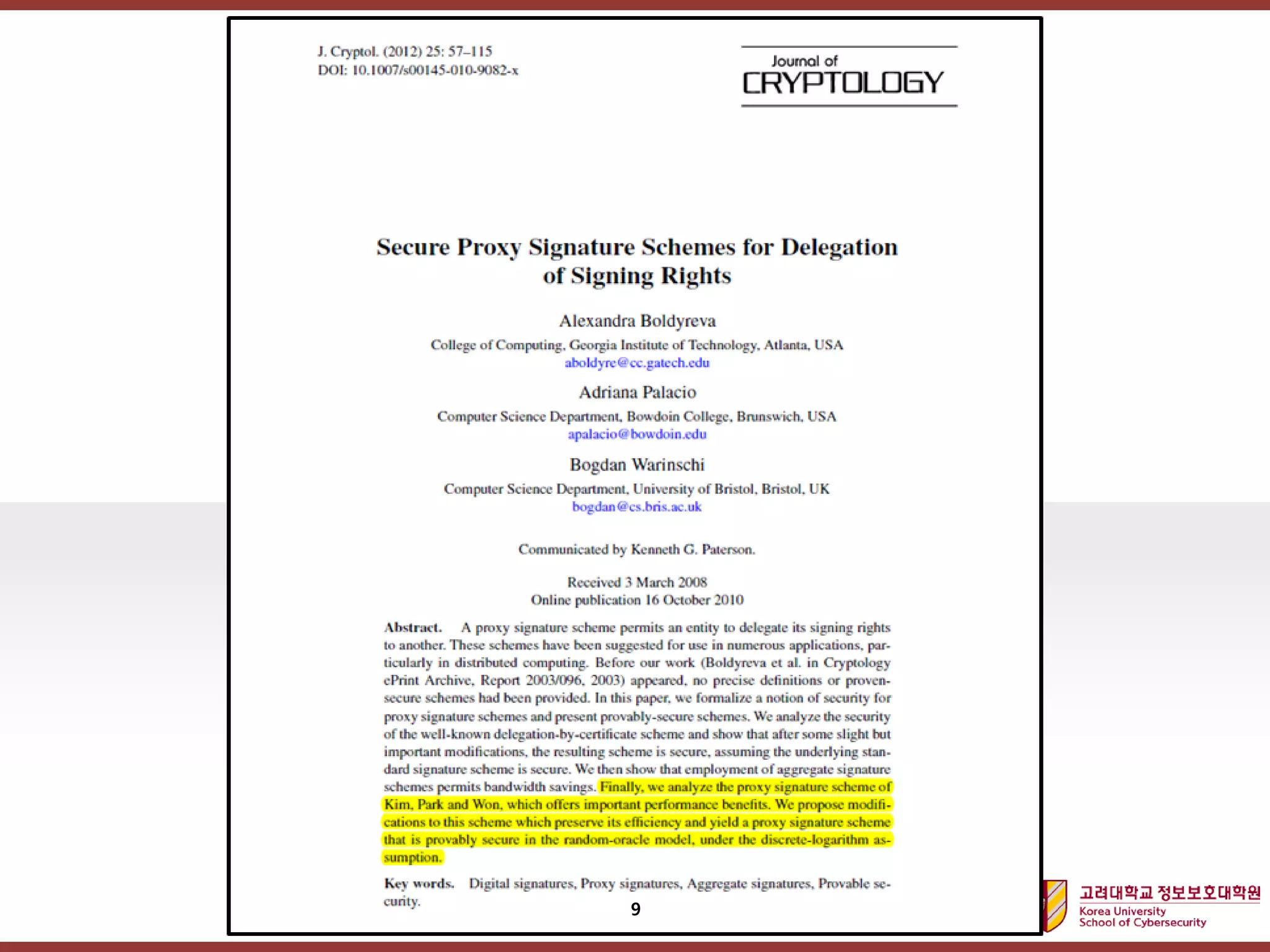 고려대학교정보보호대학원
마스터 제목 스타일 편집
9
 