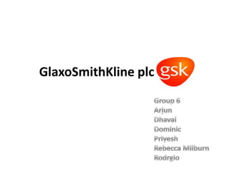 GlaxoSmithKline plc (GSK)
 
