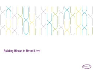Building Blocks to Brand Love

 