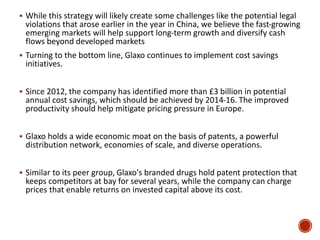 Case Study Analysis on GlaxoSmithkline | PPTX